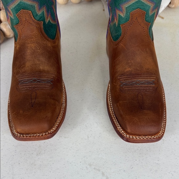 TWISTED X WOMEN'S 11" TECH X WESTERN BOOTS - BROAD SQUARE TOE Sz 7.5 - Picture 4 of 16